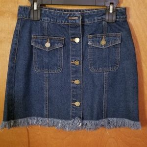 Medium Denim Skirt